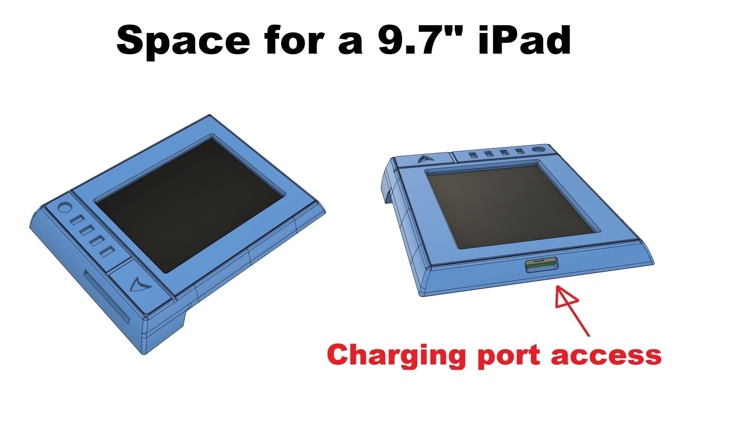 Discovery Enterprise Data Slate 3D print model_4