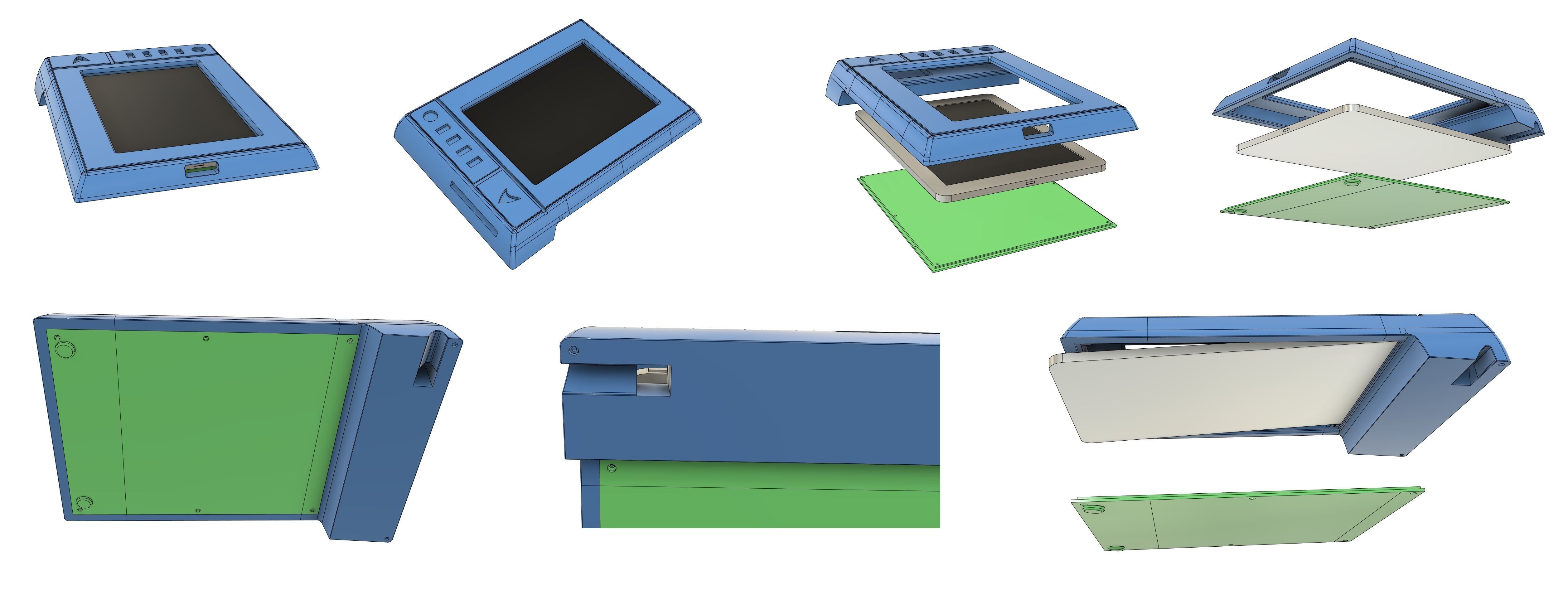 Discovery Enterprise Data Slate 3D print model_7