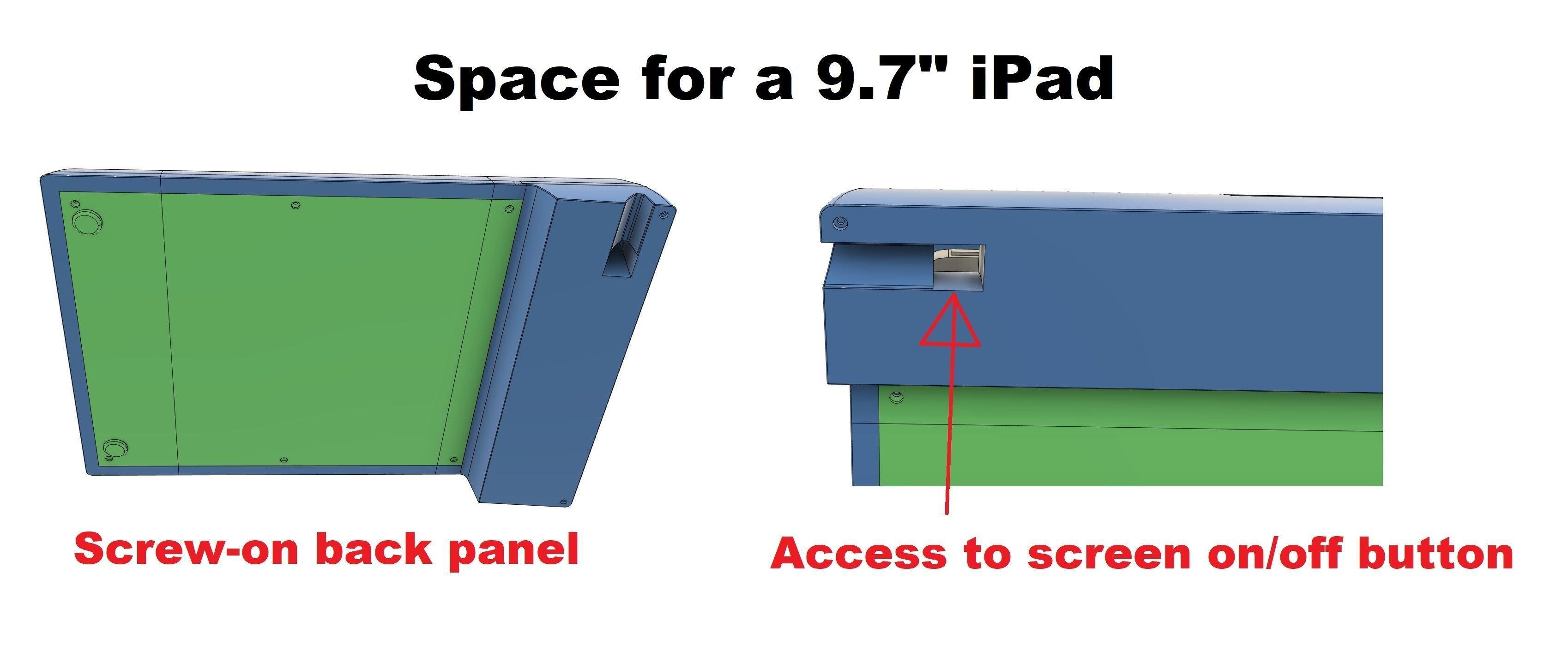 Discovery Enterprise Data Slate 3D print model_5