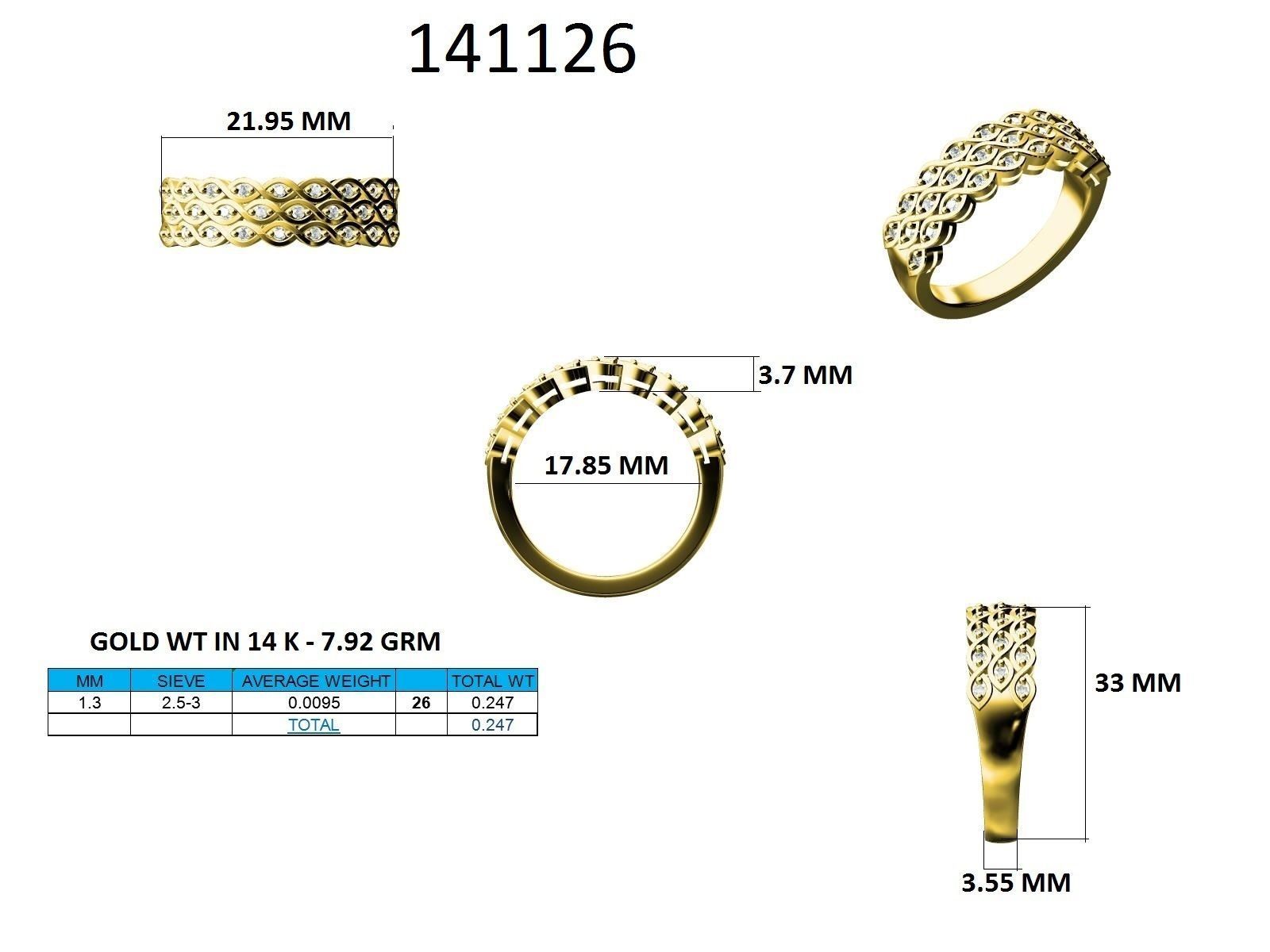 Ring - 141126 3D print model_12