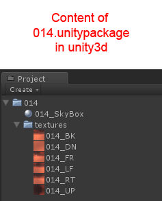 SkyBox 014 Low-poly 3D model_4