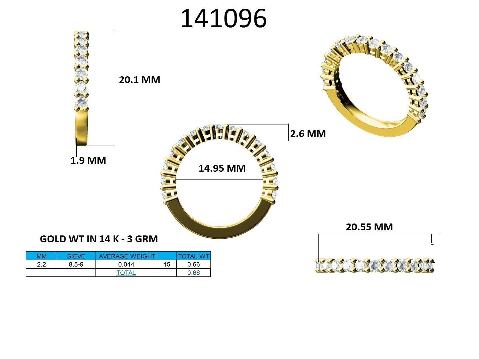 Ring - 141096 3D print model_12
