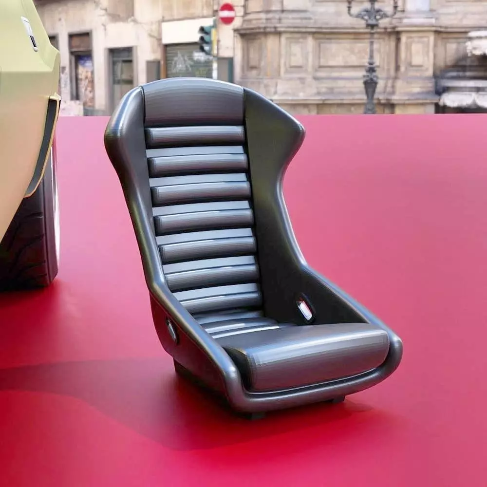 Compact Seat for diecast and modelkits 1-24th 3D print model