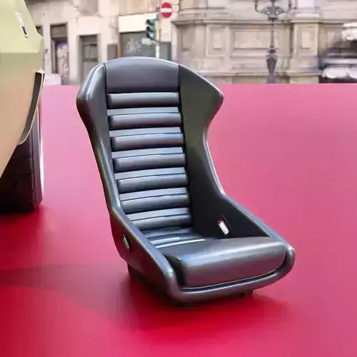 Compact Seat for diecast and modelkits 1-24th