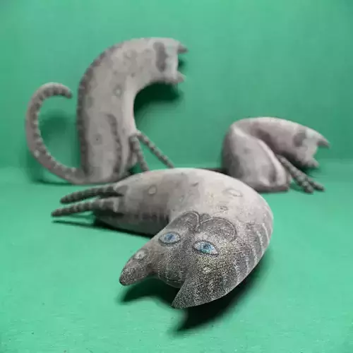 kids cat toy 07 3D model