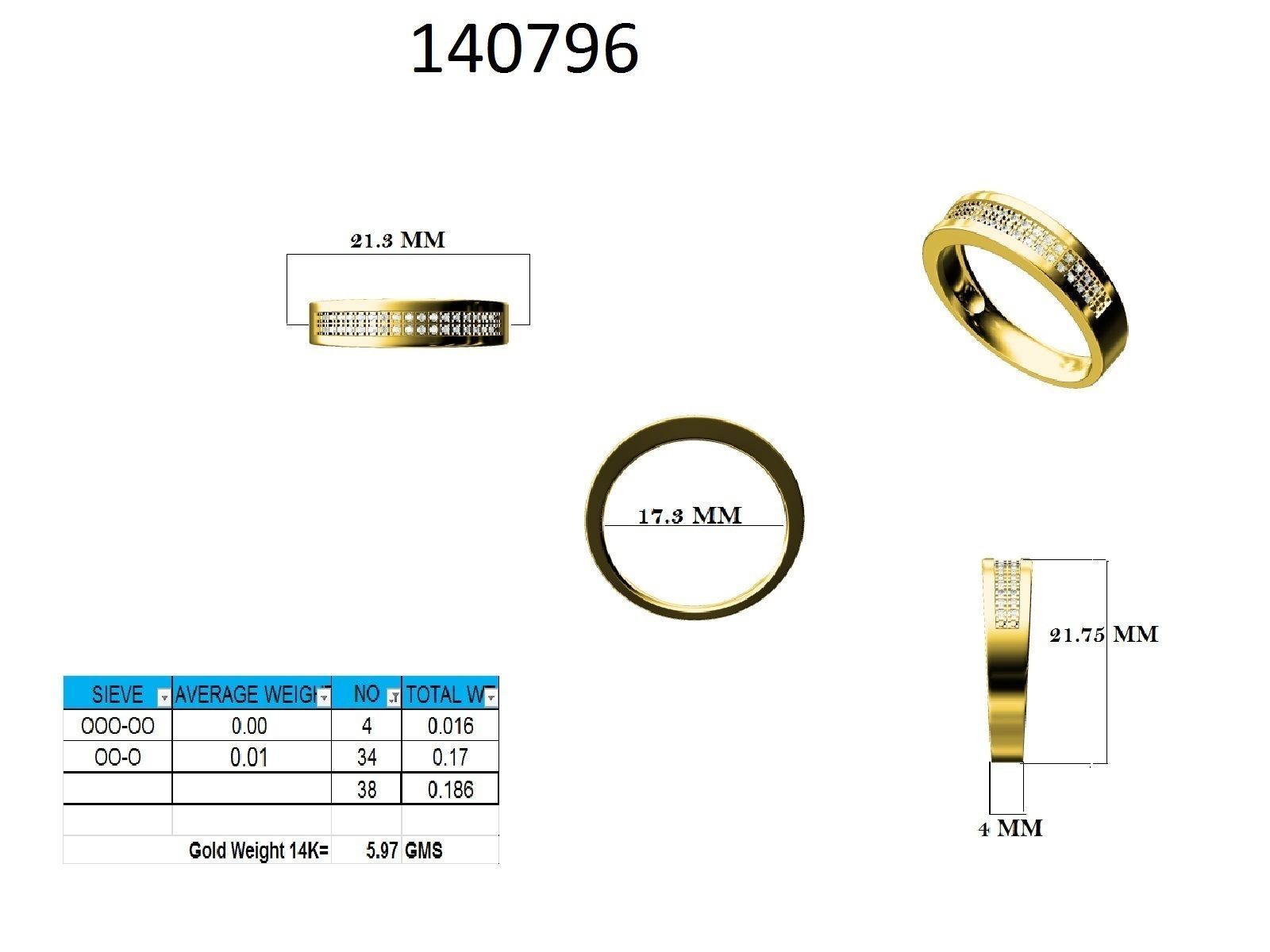 Ring - 140796 3D print model_12