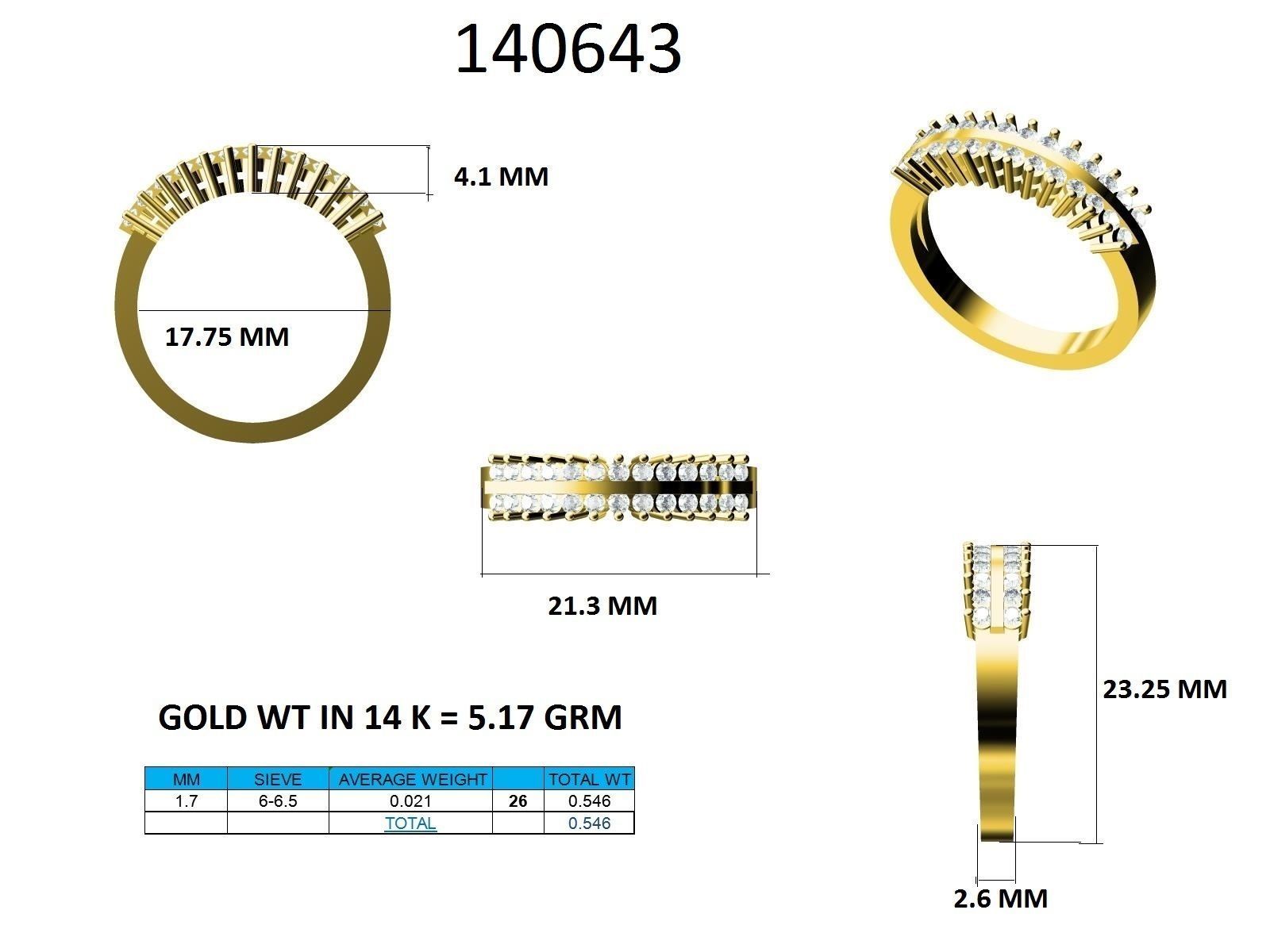 Ring - 140643 3D print model_12