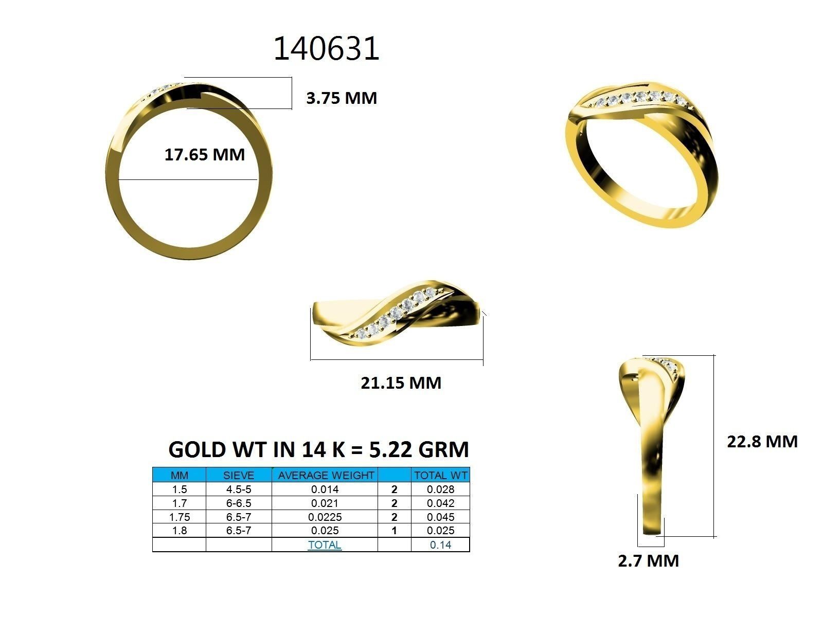 Ring - 140631 3D print model_12