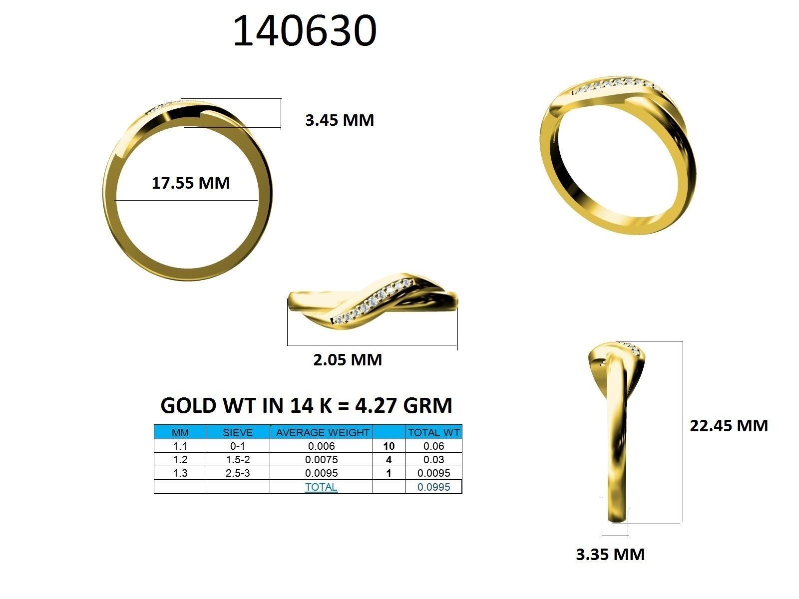 Ring - 140630 3D print model_12
