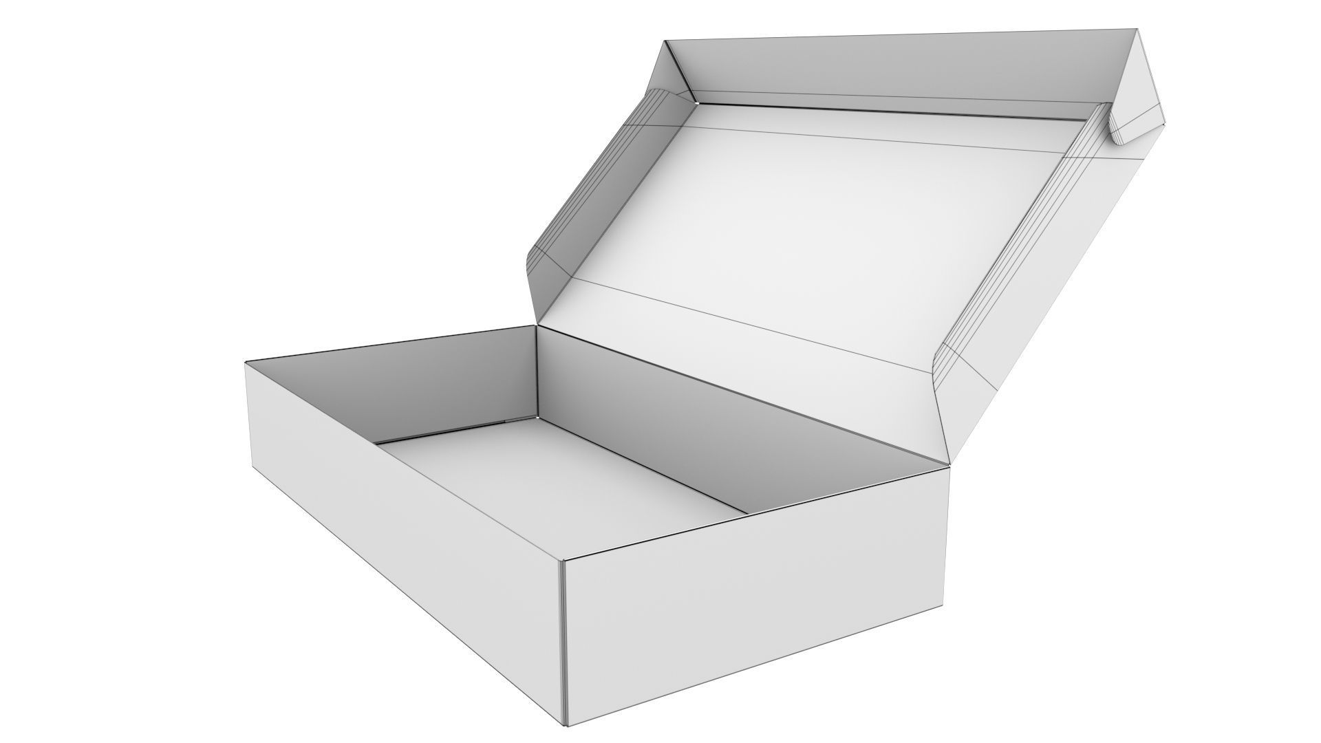 Cardboard box 01 3D model_10