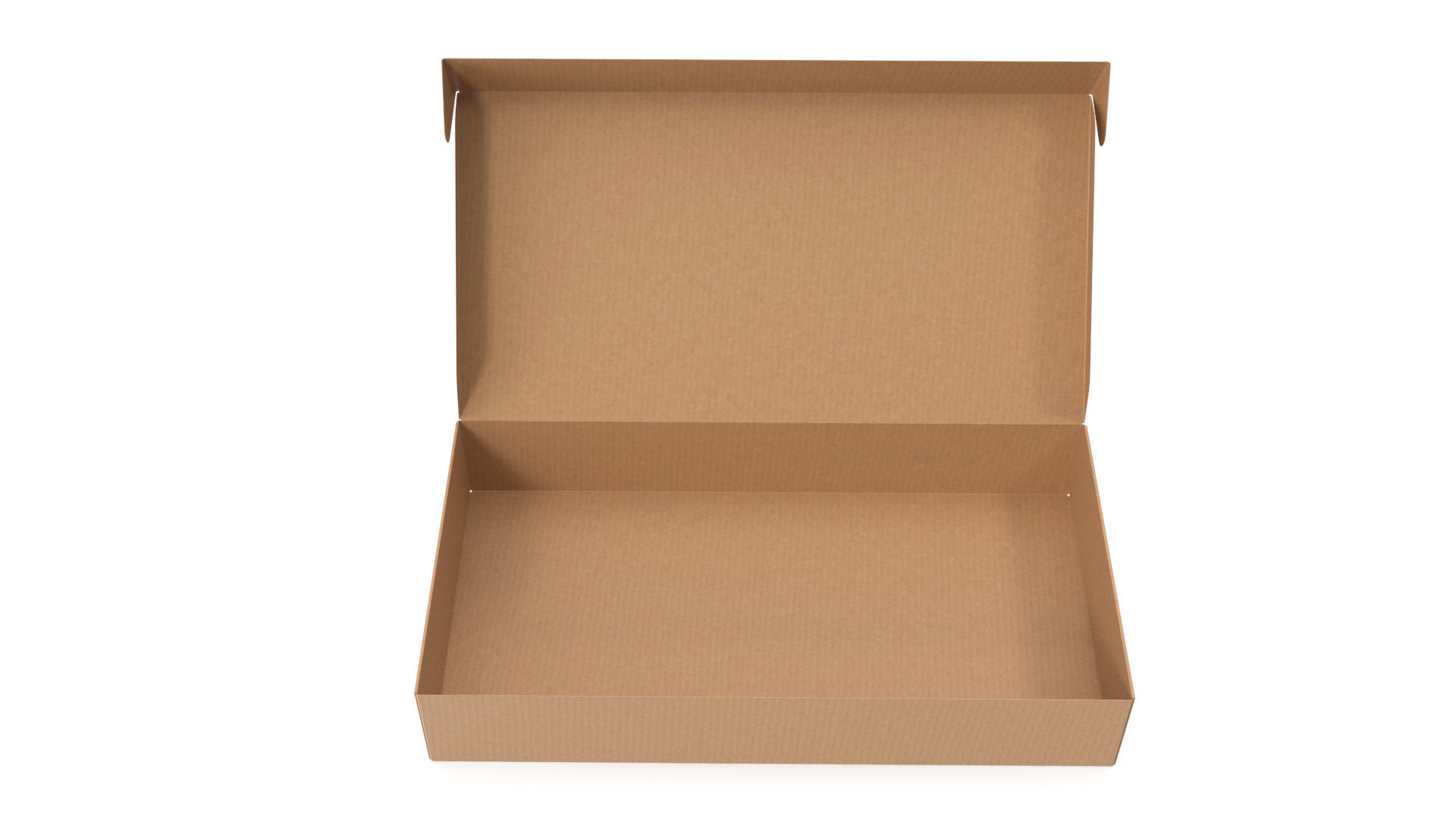 Cardboard box 01 3D model_2