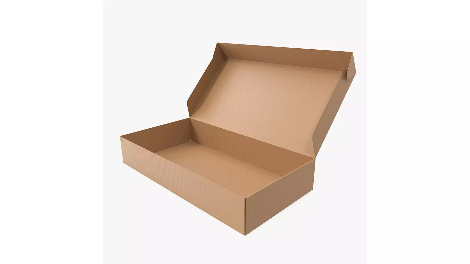 Cardboard box 01 3D model_0