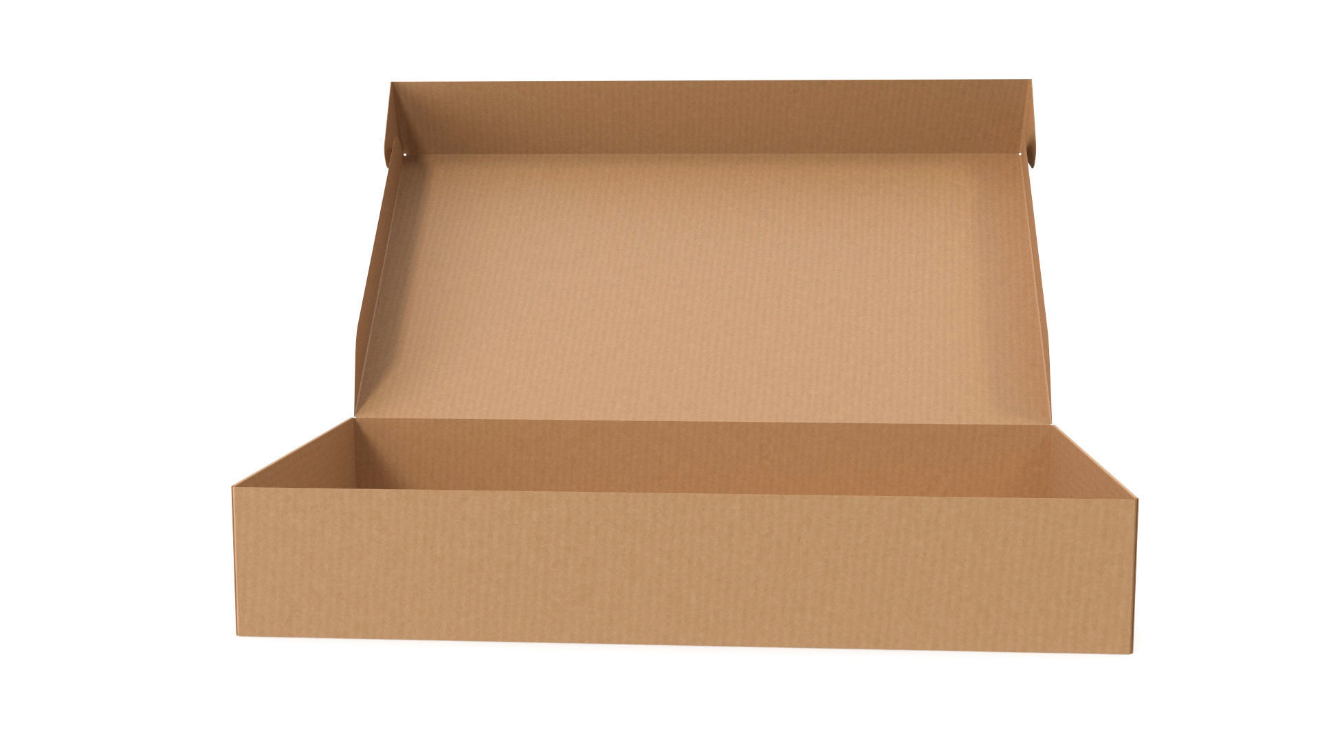 Cardboard box 01 3D model_8