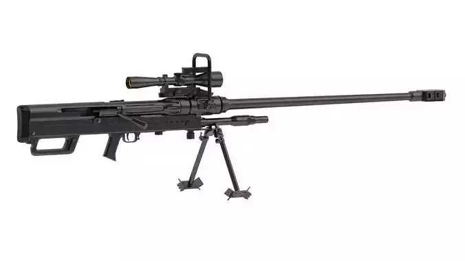 Denel NTW-20 3D model