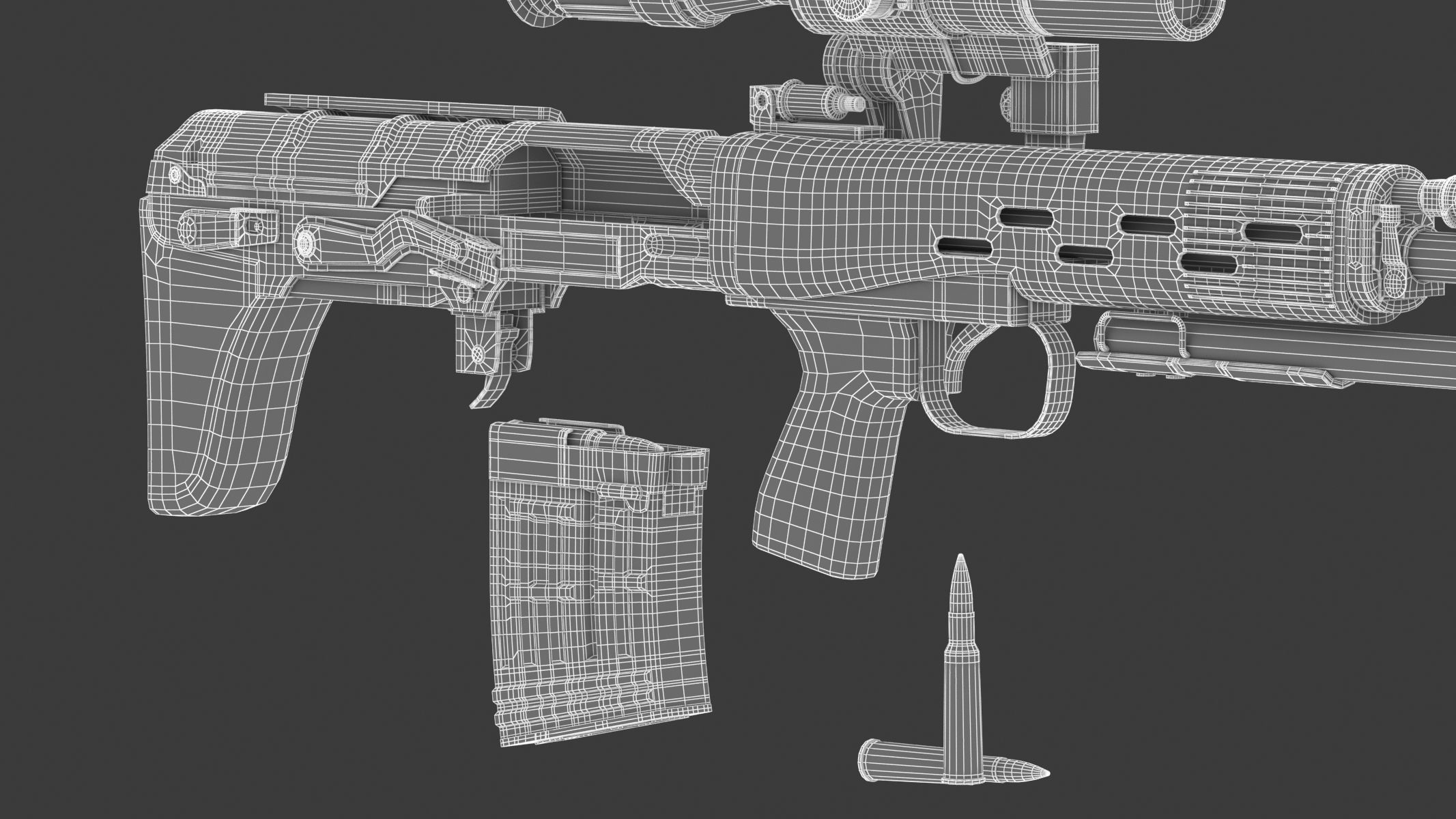 Dragunov SVU 3D model_29