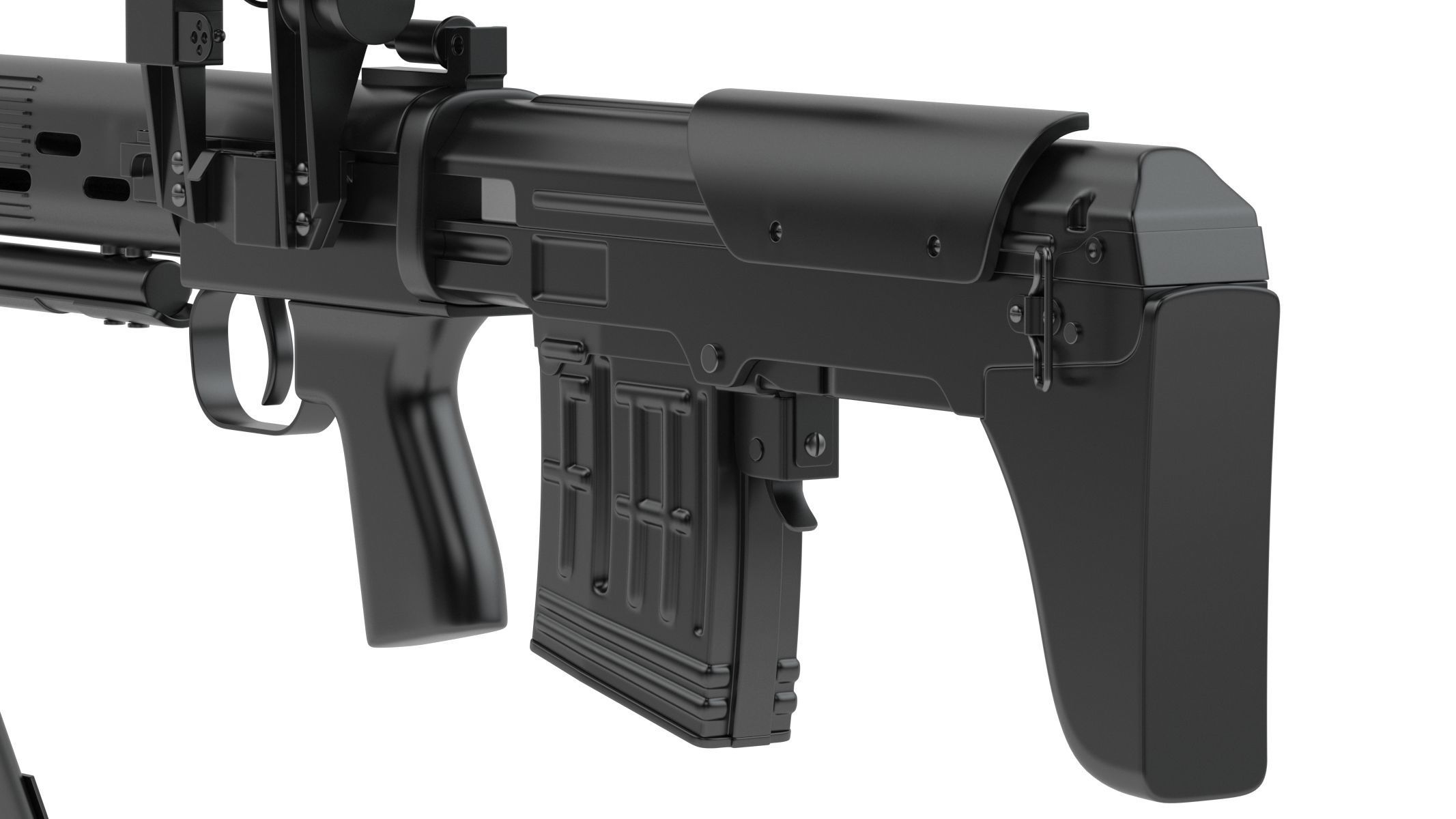 Dragunov SVU 3D model_6