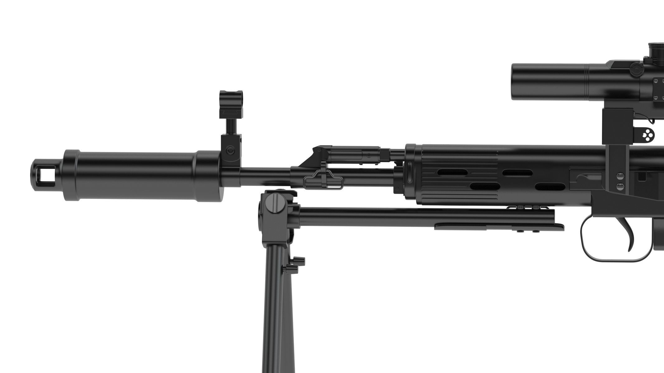 Dragunov SVU 3D model_7