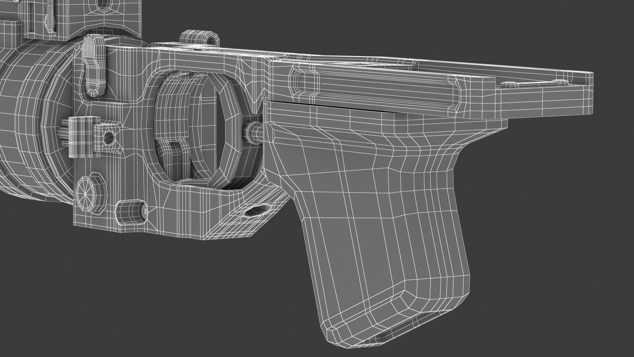 GP-25 Grenade Launcher 3D model_19