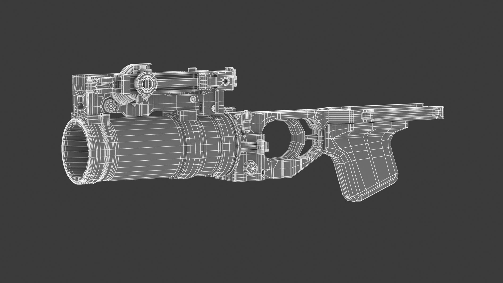 GP 25 Grenade Launcher 3D Model CGTrader Gp 25 Grenade Launcher 3d Model Max Obj 3ds Fbx C4d Ma