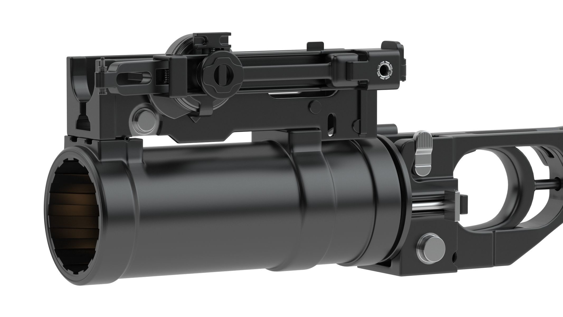 GP-25 Grenade Launcher 3D model_5