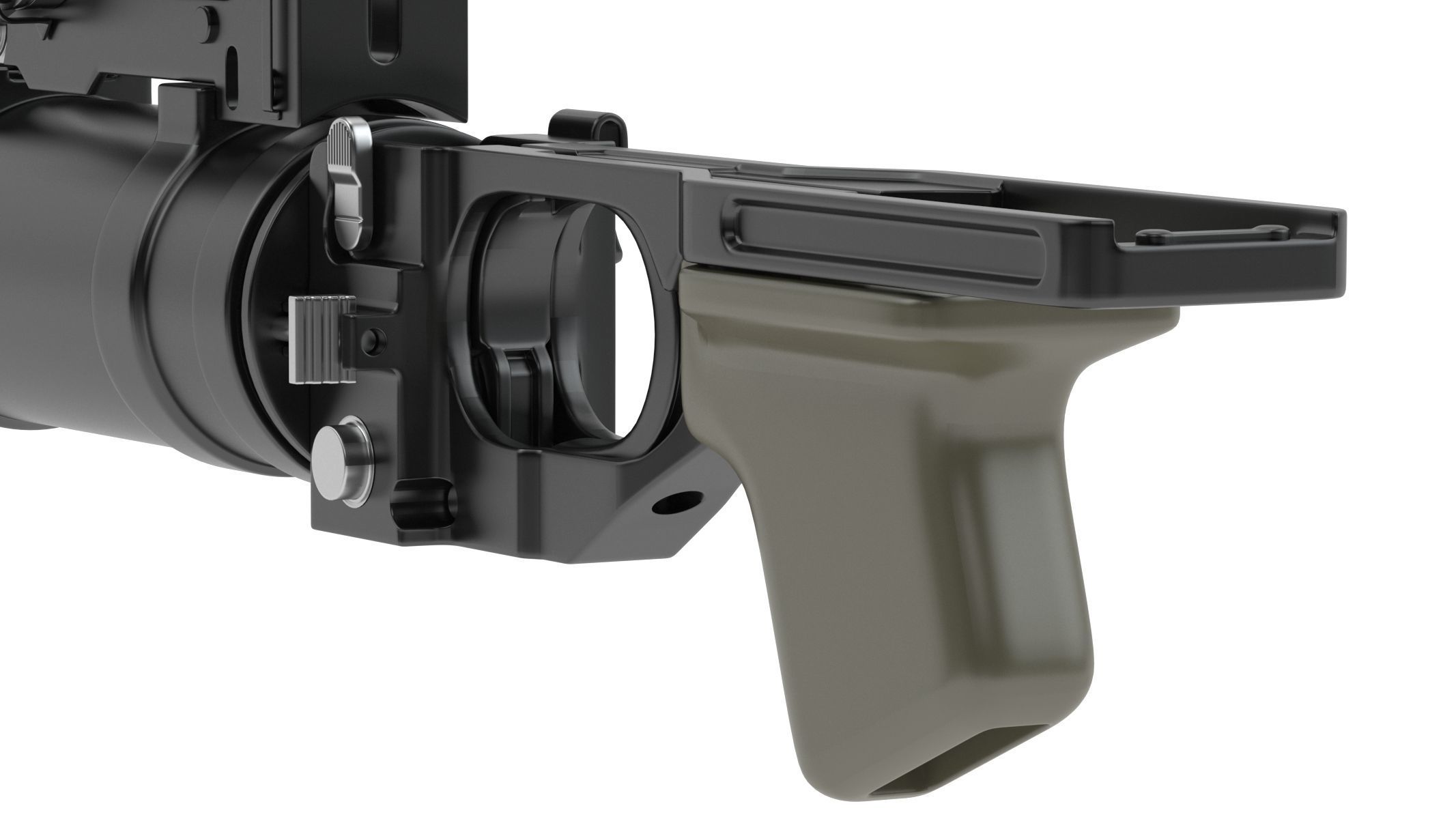 GP-25 Grenade Launcher 3D model_9