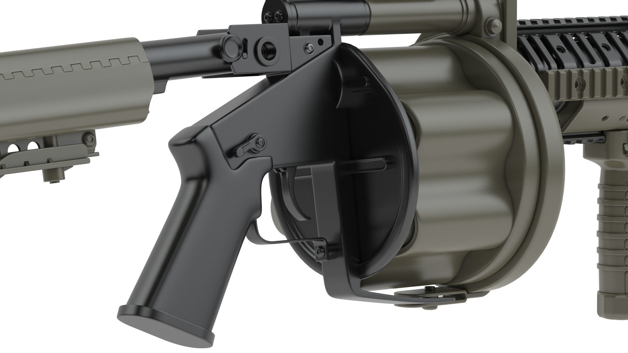 Milkor MGL 3D model_10