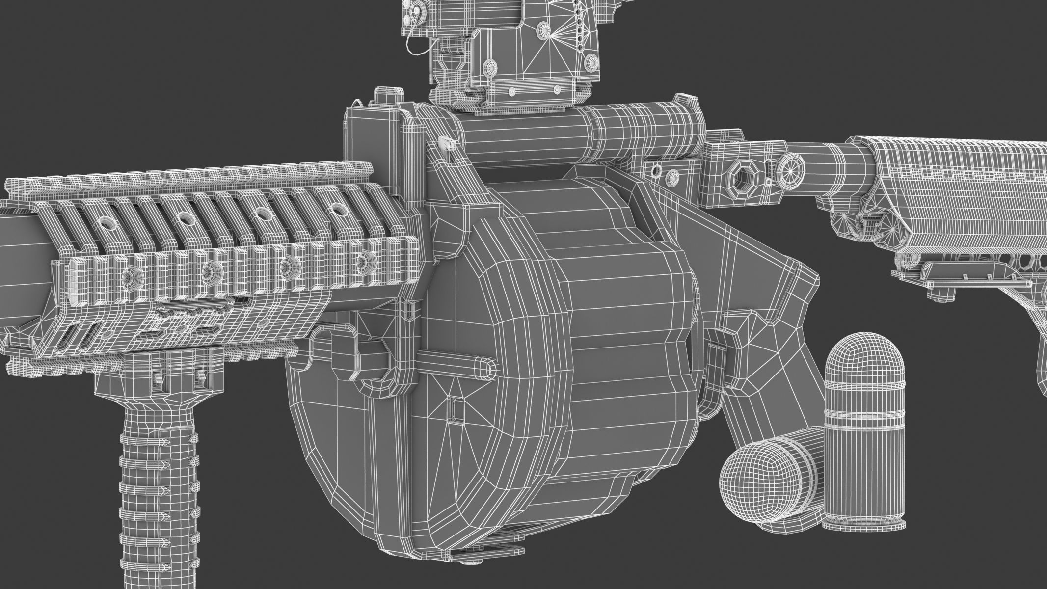 Milkor MGL 3D model_29