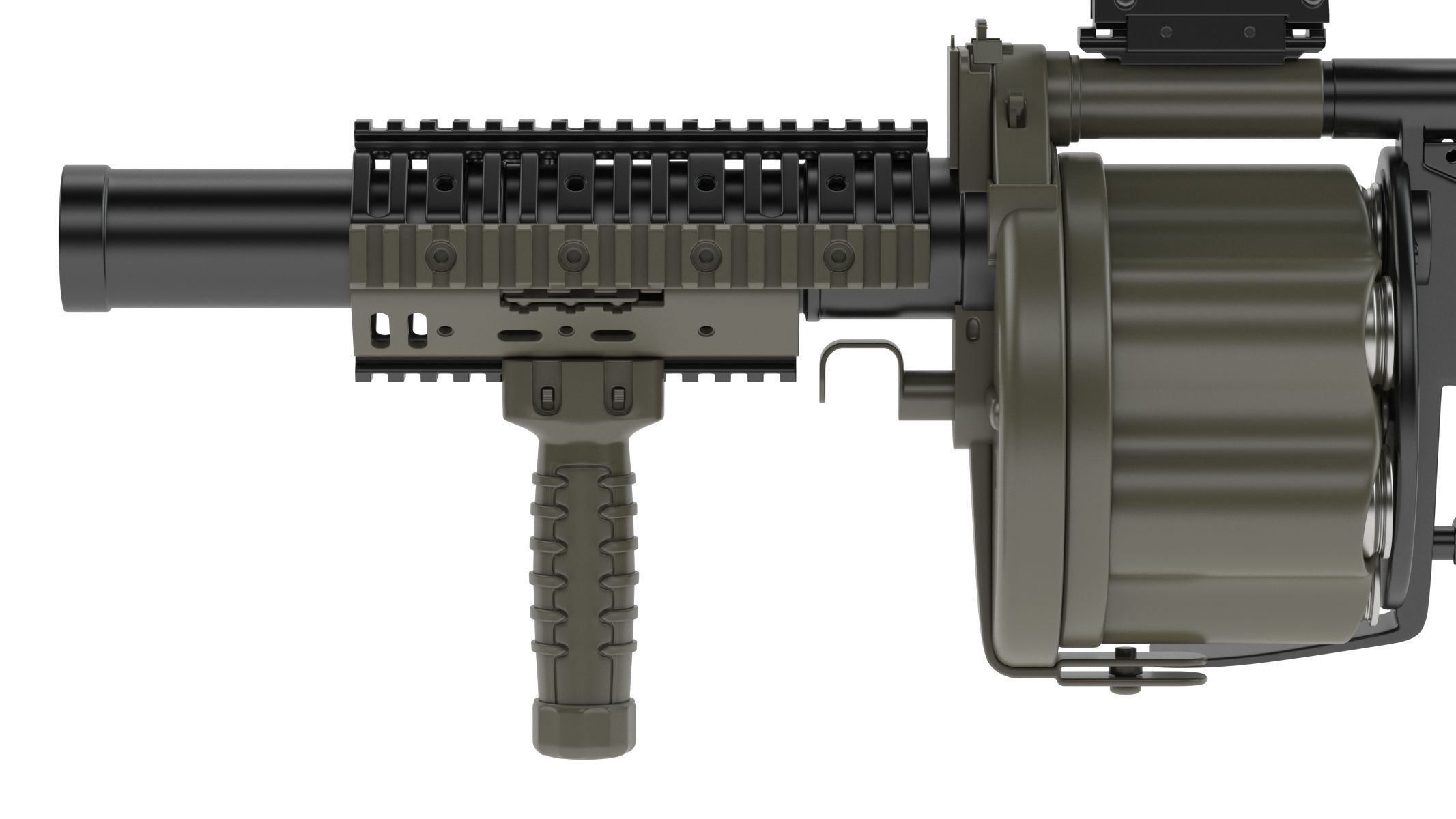 Milkor MGL 3D model_7