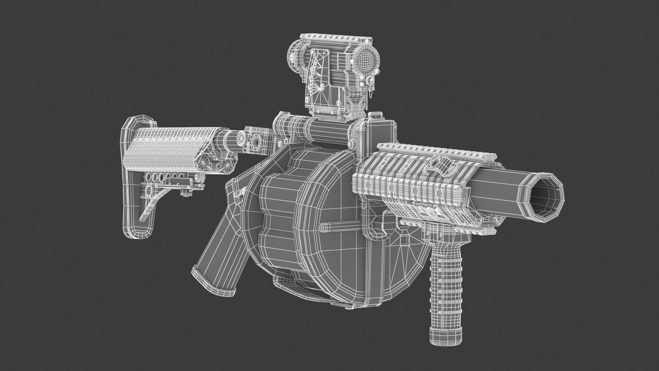 Milkor MGL 3D model_19