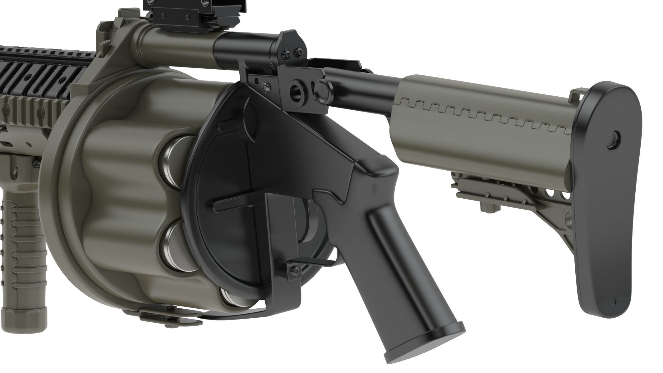 Milkor MGL 3D model_6