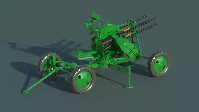 ZPU-4 machine gun