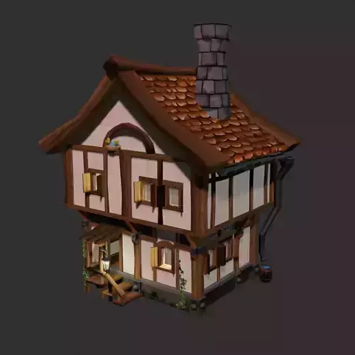 Stylized house