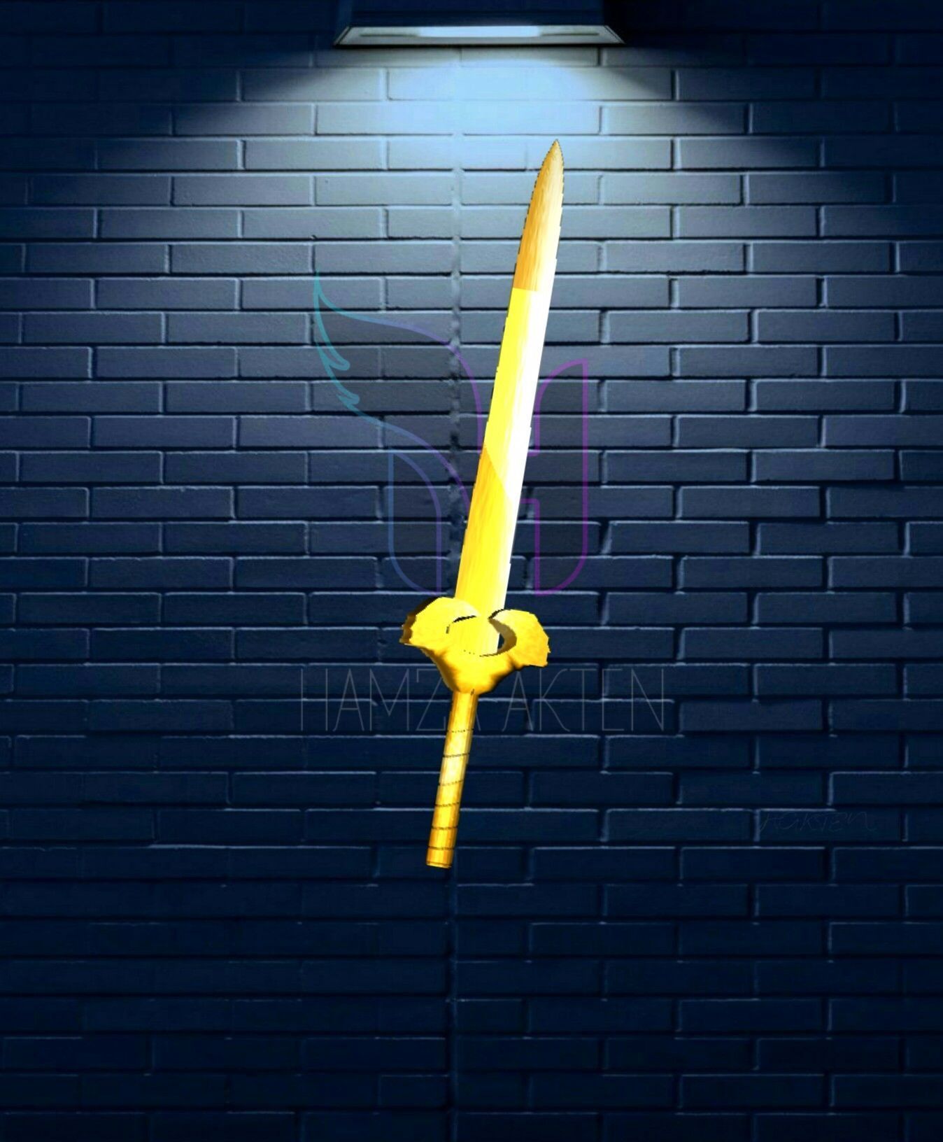 War Sword 3D model_3