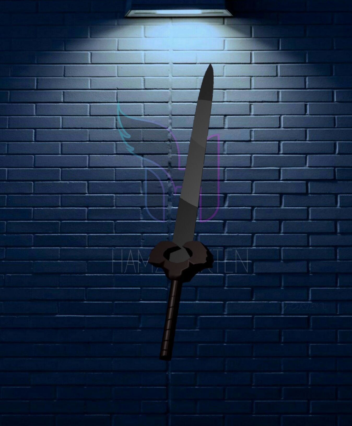 War Sword 3D model_1