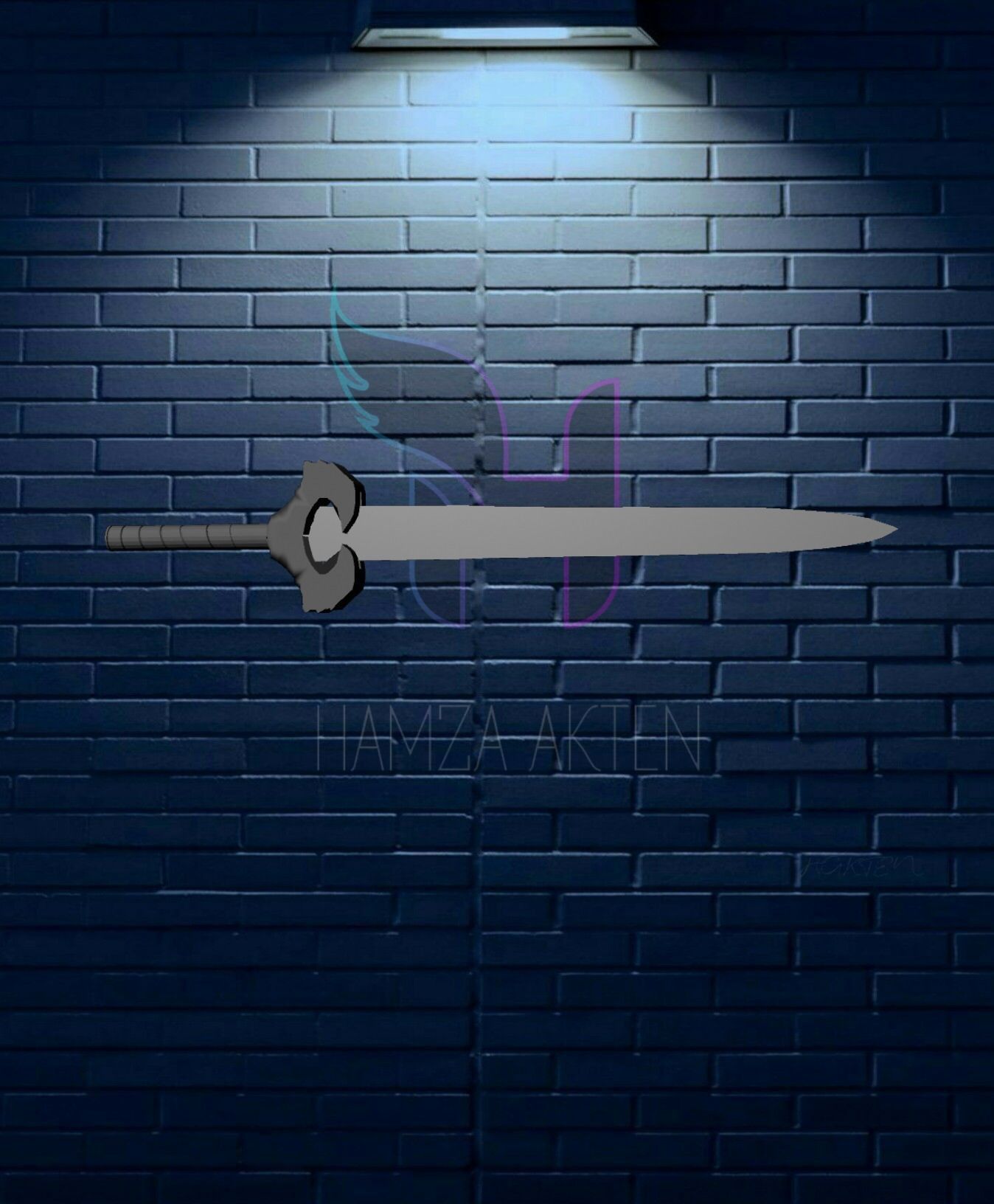 War Sword 3D model_4