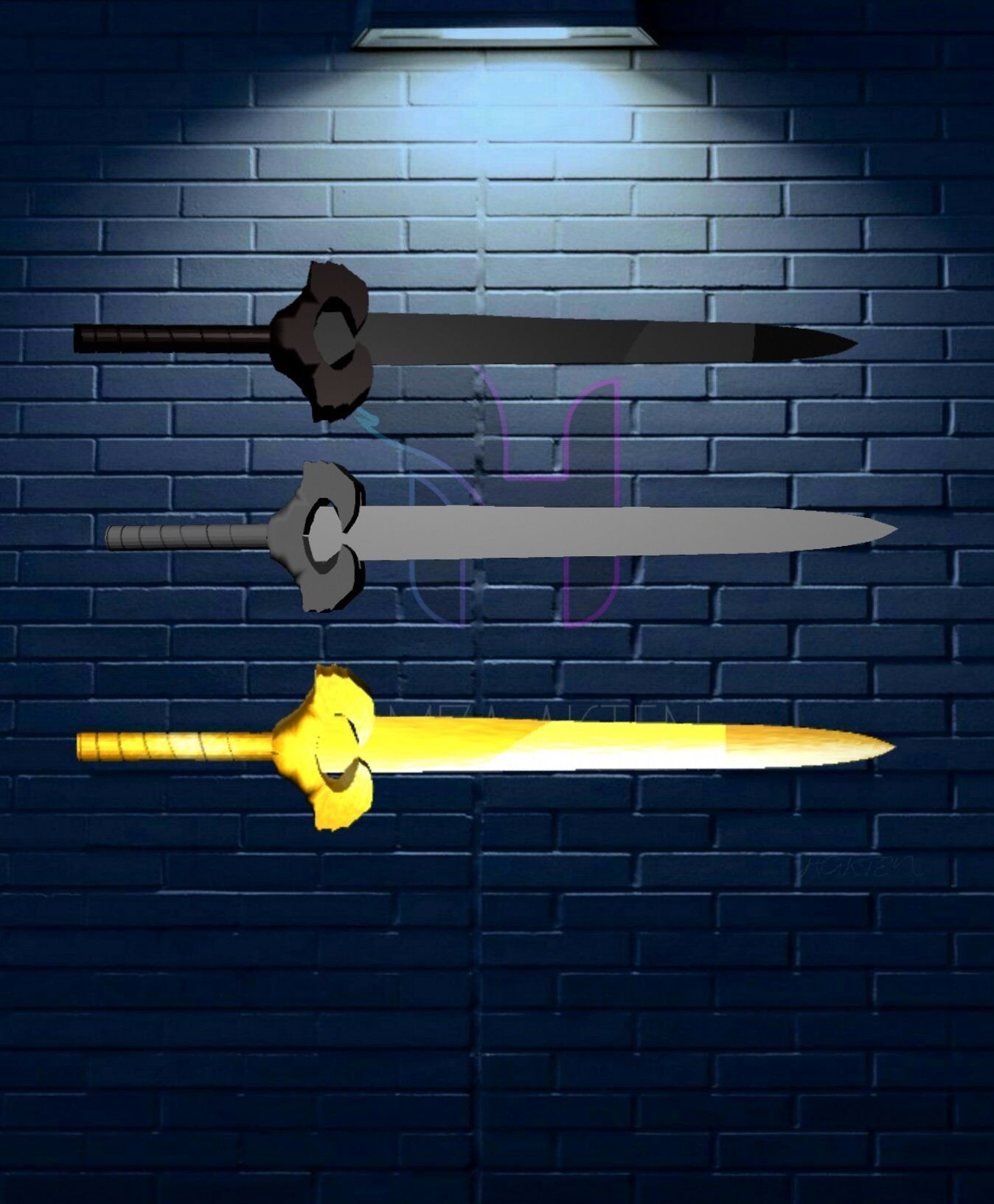 War Sword 3D model_5