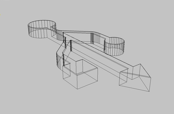 usbLogo metal usb stick 3D model_4