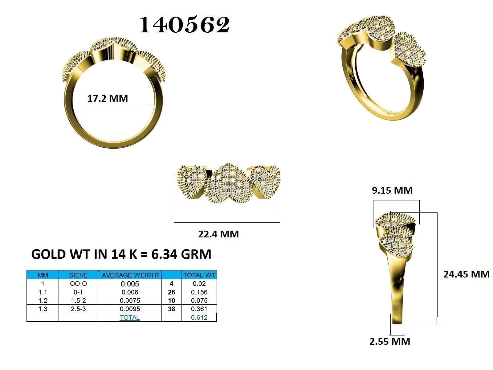 Ring - 140562 3D print model_12
