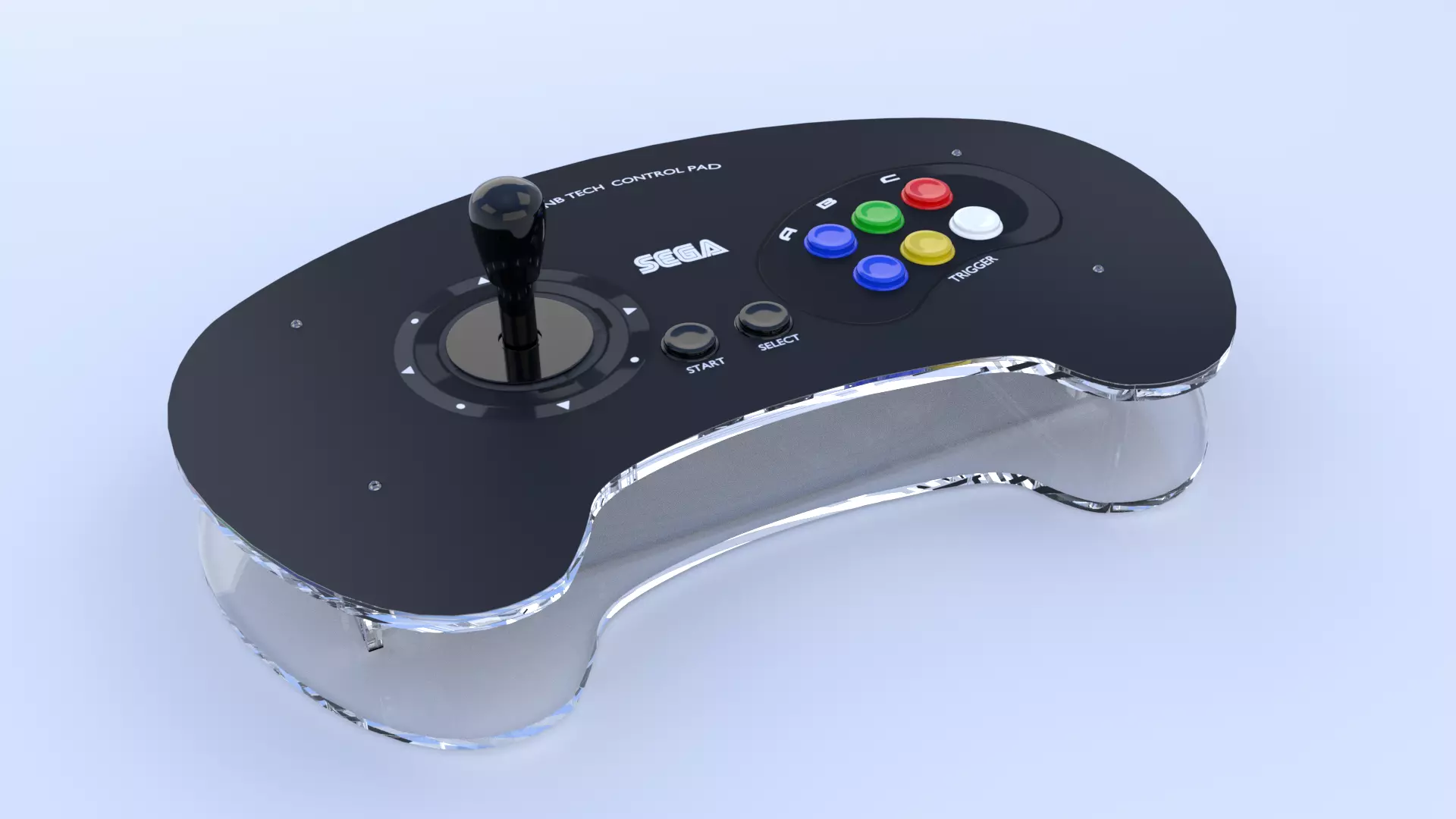 Arcade Sega Saturn 3D model_0