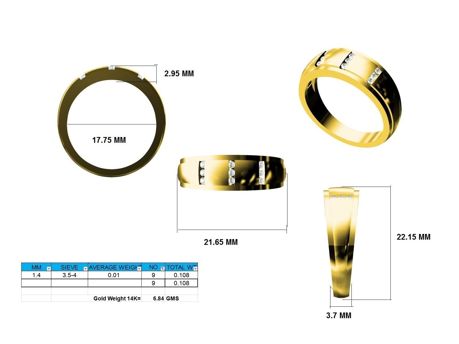 Ring - 140509 3D print model_12