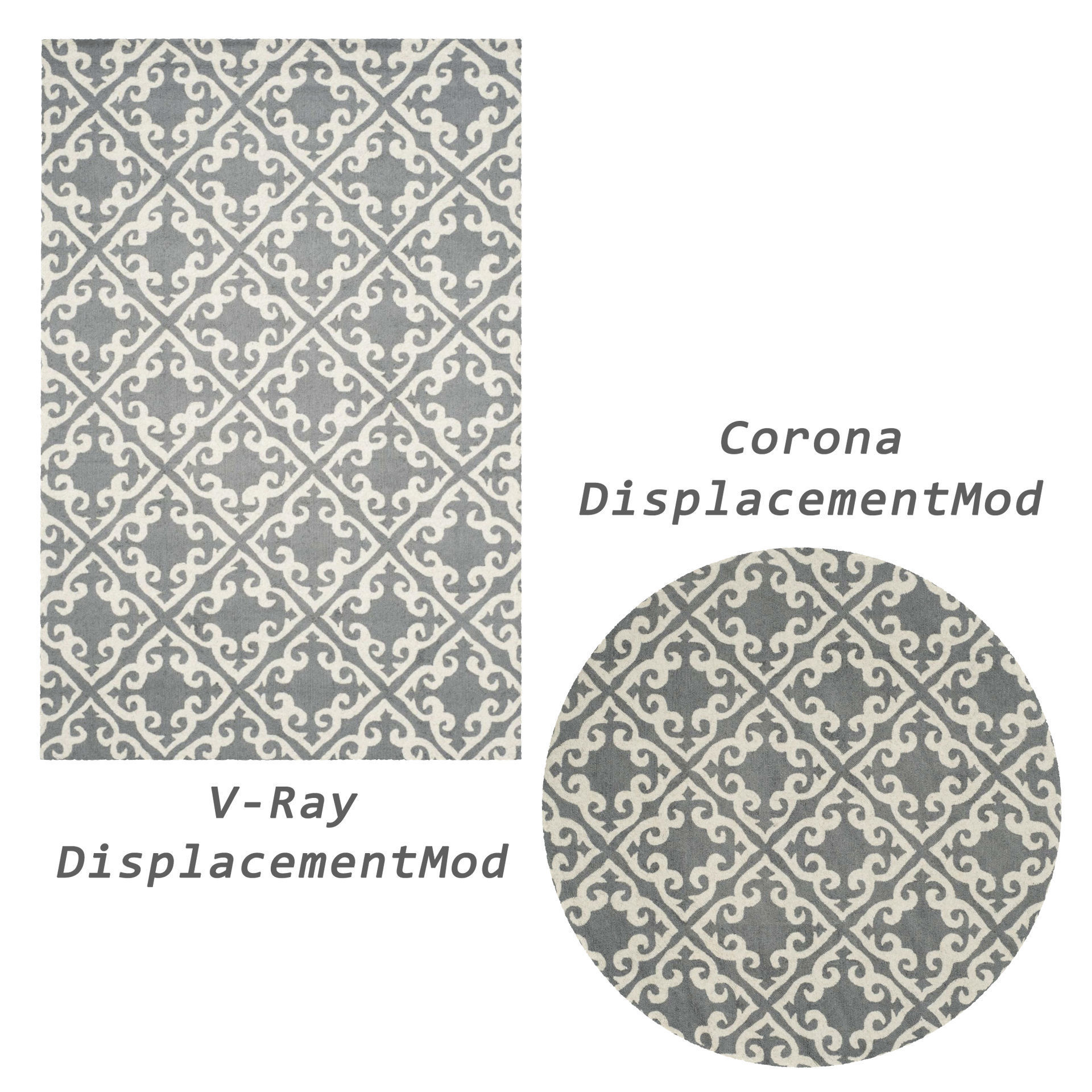 Rugs No 106 Low-poly 3D model_6