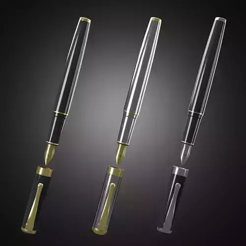 Vintage old fountain pen