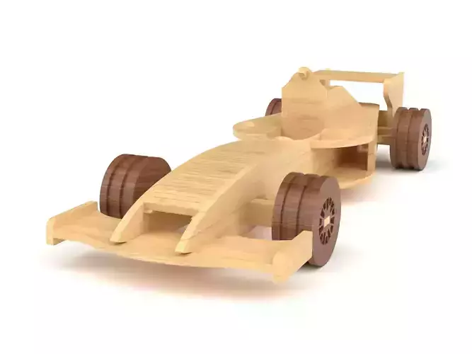 Wooden toy car 49