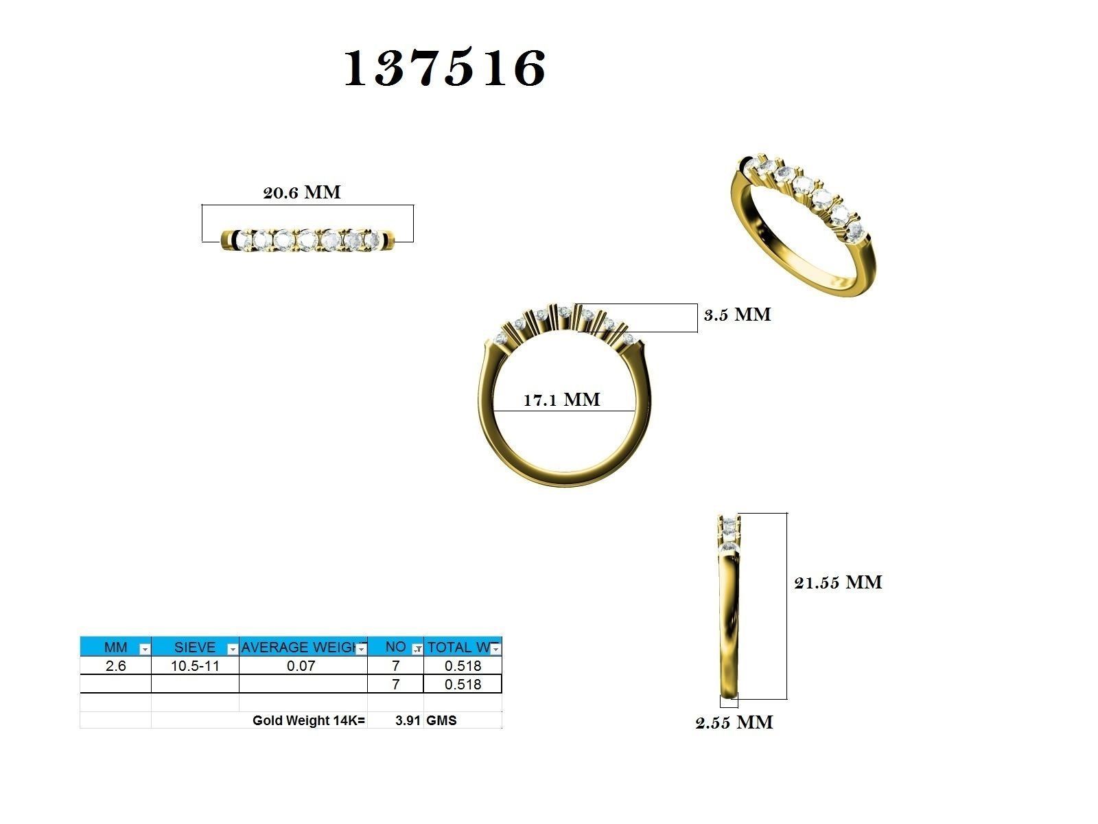 Ring - 137516 3D print model_12