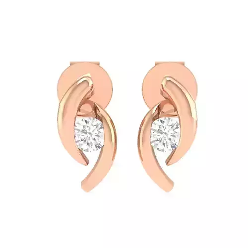 Women Earrings 3dm stl render detail  3D print model