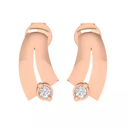 Women Earrings 3dm stl render detail  3D print model