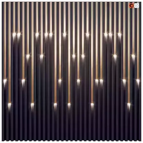 Wall Decorative panel 3D model