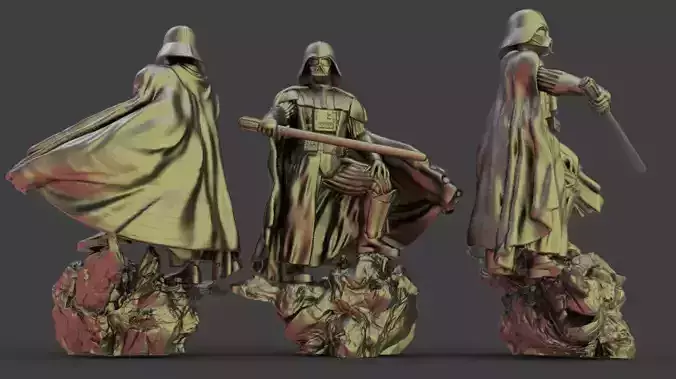 Darth vader for star wars legion presupported included