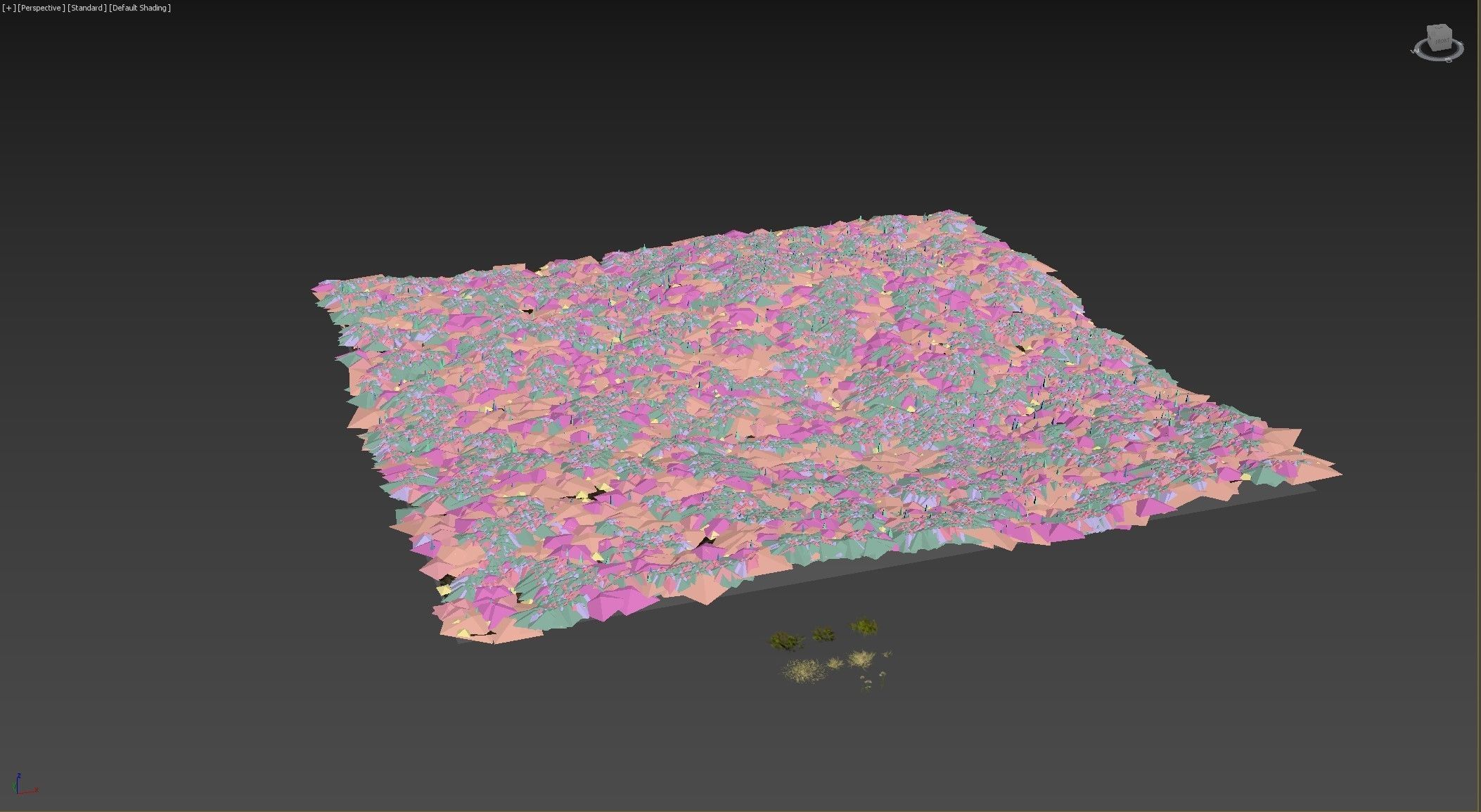 HelliosVegetation Grass 01 Forest Pack CoronaVray 3D model_1