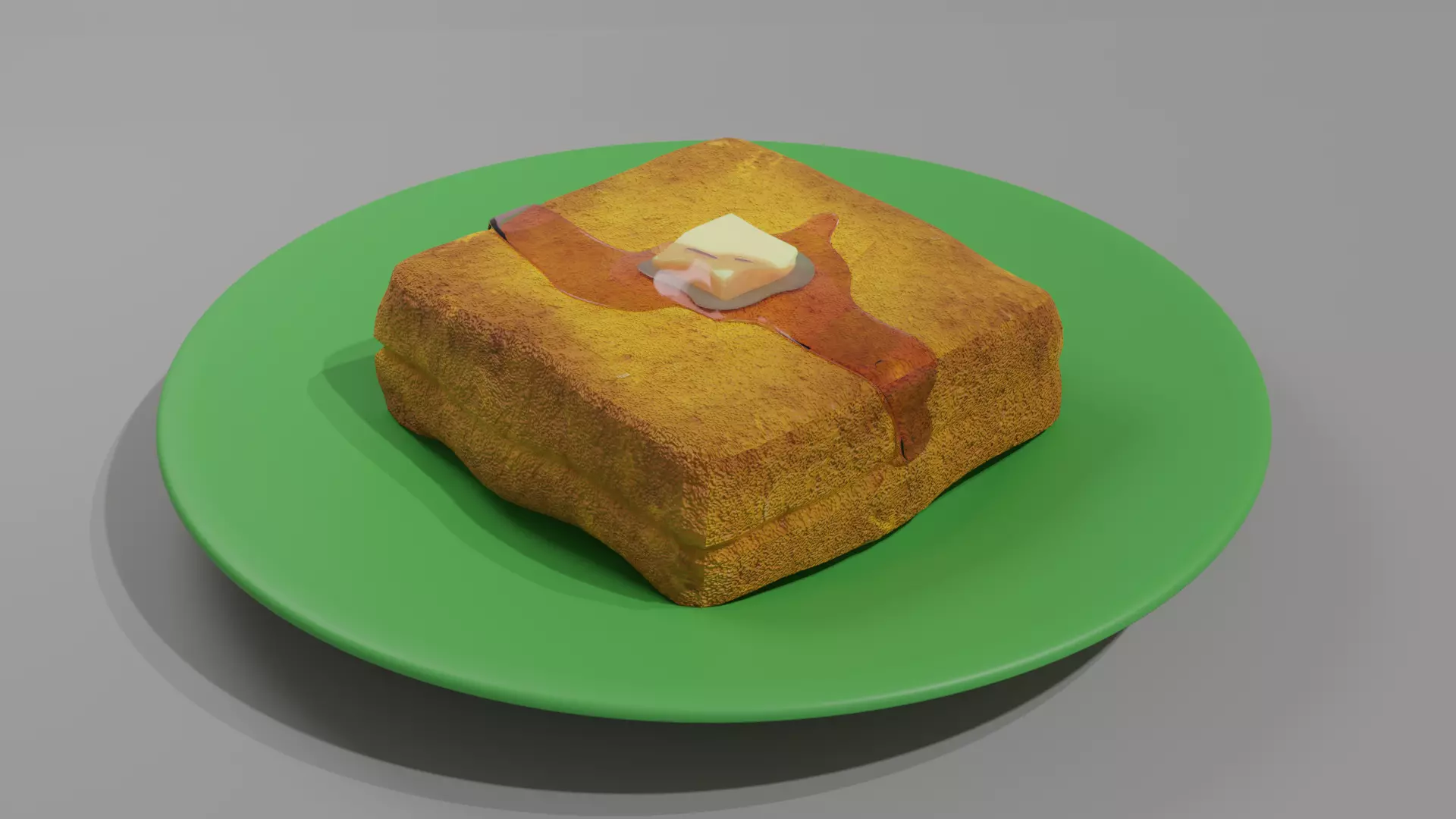 Hong Kong Culture series - Hong Kong-style french toast 3D model